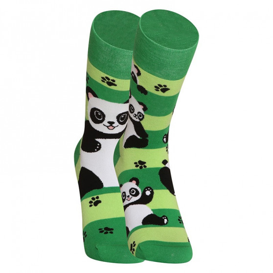Veselé ponožky Dedoles Pandy a pásiky (GMRS249)
