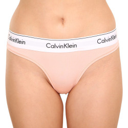 Dámske tangá Calvin Klein nadrozmer oranžová (QF5117E-FAL)