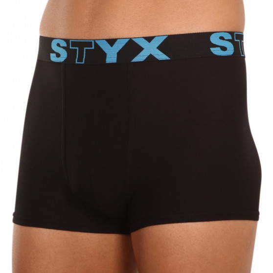 Pánske boxerky Styx športová guma čierne (G961)