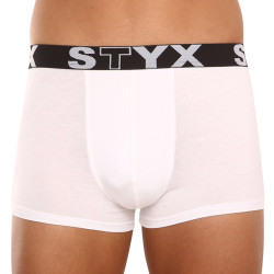 Pánske boxerky Styx športová guma biele (G1061)