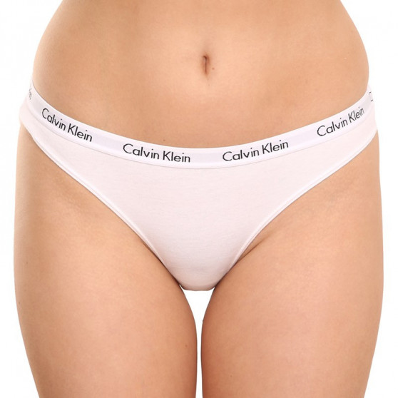 3PACK dámske nohavičky Calvin Klein viacfarebné (QD3588E-WZB)