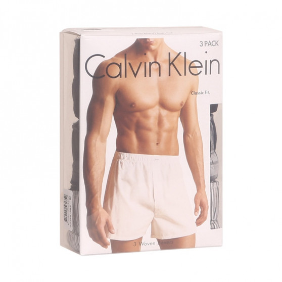 3PACK pánske trenky Calvin Klein classic fit viacfarebné (U1732A-BMS)