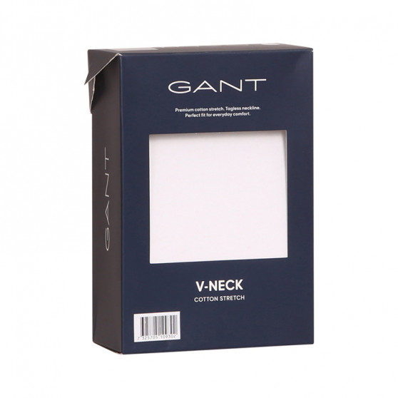 Pánske tričko Gant V neck biele (901911988-110)