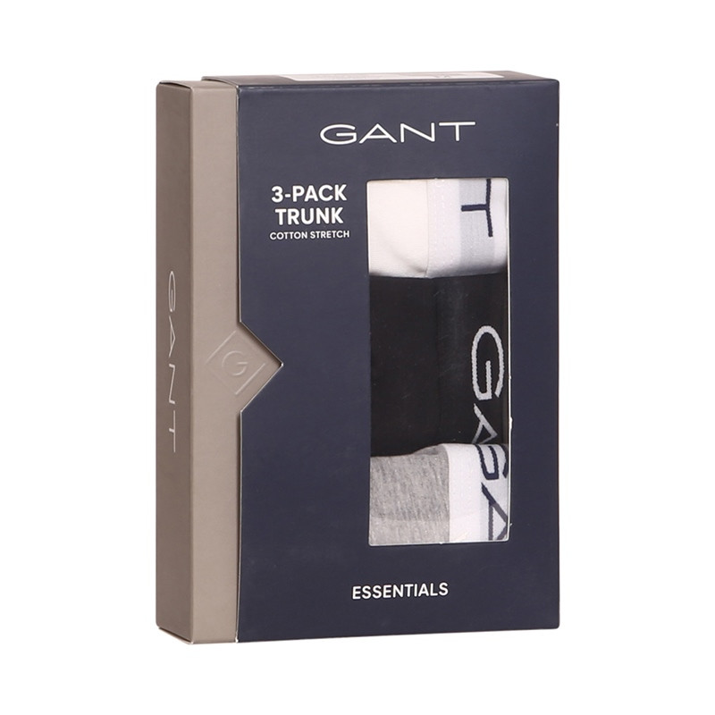 3PACK pánske boxerky Gant viacfarebné (900003003-093) L, trenky.
Hľadáte komfortné pánske spodné prádlo?
 
Pánske boxerky GANT sú vyrobené z kvalitne bavlny a prímesi elastanu, v páse majú príjemnú všitú gumu, ktorá nikde neškrtí ani neškriabe, navyše má kontrastnou gumu s nápisom GANT, nohavičky majú dole mäkké lemy.
Viac sa dozviete nižšie v klasických informáciách o produkte.