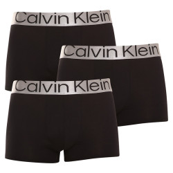 3PACK pánske boxerky Calvin Klein čierne (NB3130A-7V1)