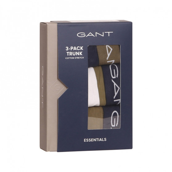 3PACK pánske boxerky Gant viacfarebné (902213013-333)