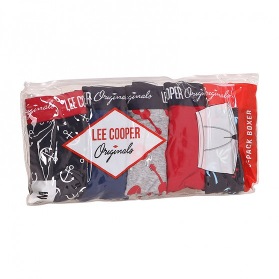 5PACK pánske boxerky Lee Cooper viacfarebné (LCU32007033-1414516)