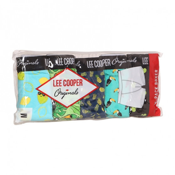 5PACK pánske boxerky Lee Cooper viacfarebné (LCU3200700F-1763123)