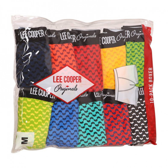 10PACK pánske boxerky Lee Cooper viacfarebné (LCUBOX10P0103-1769862)