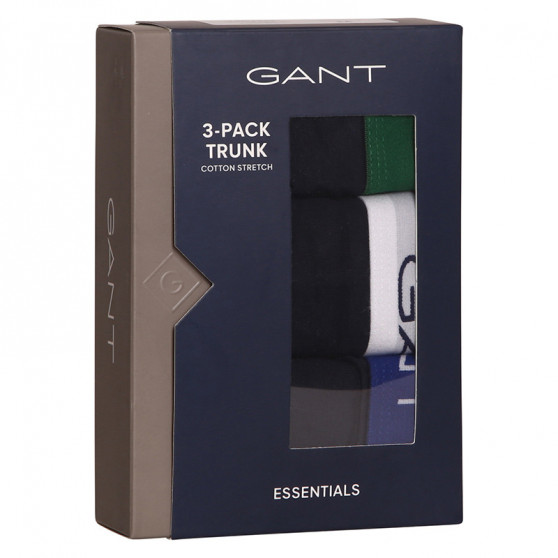 3PACK pánske boxerky Gant modré (902223003-433)