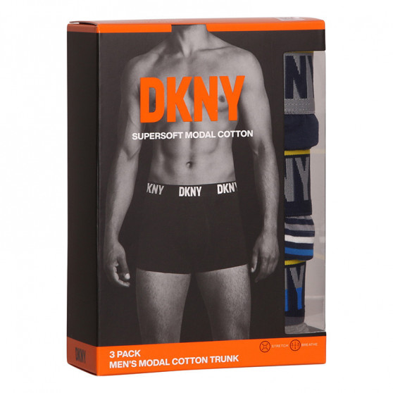 3PACK pánske boxerky DKNY Grafton viacfarebné (U5_6661_DKY_3PKA)