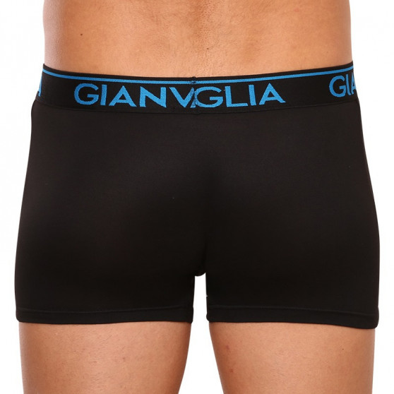3PACK pánske boxerky Gianvaglia čierné (GVG-5503)