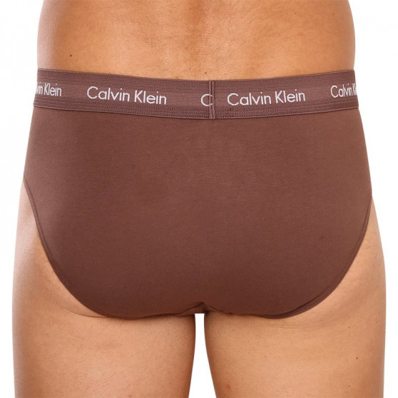 3PACK pánske slipy Calvin Klein viacfarebné (U2661G-6F9)