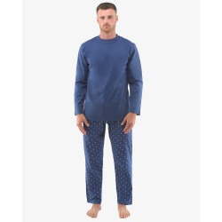 Pánske pyžamo Gino modré (79129)