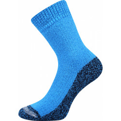 Teplé ponožky Boma modre (Sleep-blue)