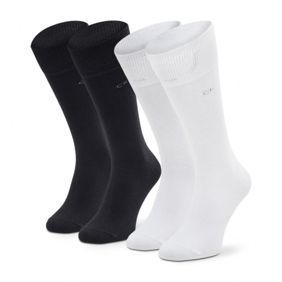 2PACK pánske ponožky Calvin Klein viacfarebné (701218631 004)