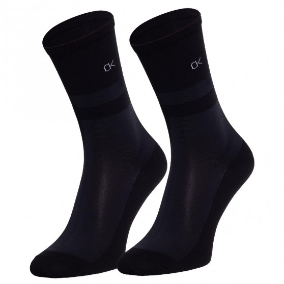 3PACK dámske ponožky Calvin Klein čierne (701219848 002)