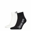2PACK pánske ponožky Calvin Klein členkové viacfarebné (701219841 001)