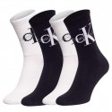 4PACK dámske ponožky Calvin Klein viacfarebné (701219844 001)