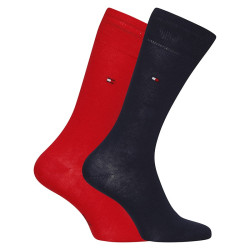 2PACK pánske ponožky Tommy Hilfiger vysoké viacfarebné (371111 085)