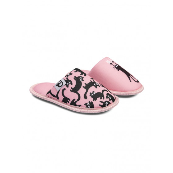 Veselé detské papuče Dedoles Ružové mačky (D-K-F-KS-C-T-079)