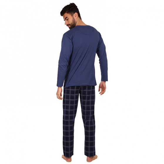 Pánske pyžamo Cornette Utah modré (113/220)