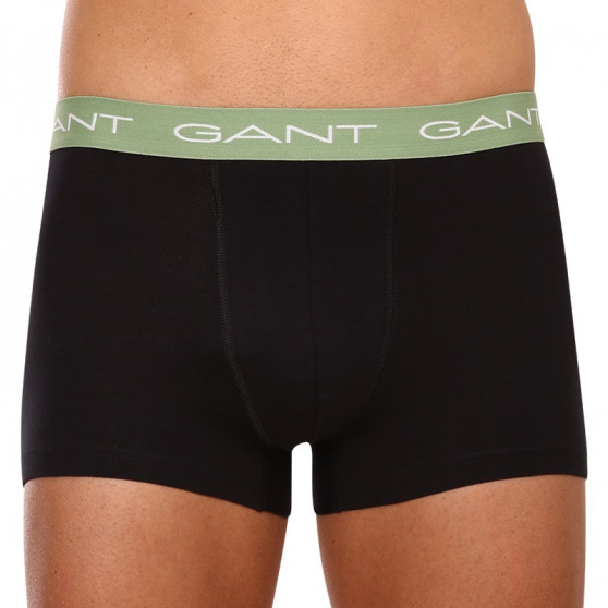 3PACK pánske boxerky Gant čierne (902233003-005)