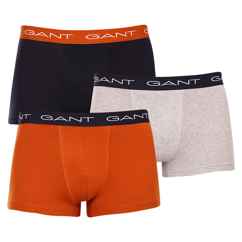 3PACK pánske boxerky Gant viacfarebné (902233003-824) XXL, trenky.
Hľadáte komfortné pánske spodné prádlo?
 
Pánske boxerky GANT sú vyrobené z kvalitne bavlny a prímesi elastanu, v páse majú príjemnú všitú gumu, ktorá nikde neškrtí ani neškriabe, navyše má kontrastnou gumu s nápisom GANT, nohavičky majú dole mäkké lemy.
Viac sa dozviete nižšie v klasických informáciách o produkte.