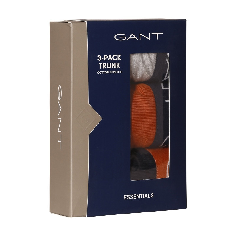 3PACK pánske boxerky Gant viacfarebné (902233003-824) XXL, trenky.
Hľadáte komfortné pánske spodné prádlo?
 
Pánske boxerky GANT sú vyrobené z kvalitne bavlny a prímesi elastanu, v páse majú príjemnú všitú gumu, ktorá nikde neškrtí ani neškriabe, navyše má kontrastnou gumu s nápisom GANT, nohavičky majú dole mäkké lemy.
Viac sa dozviete nižšie v klasických informáciách o produkte.