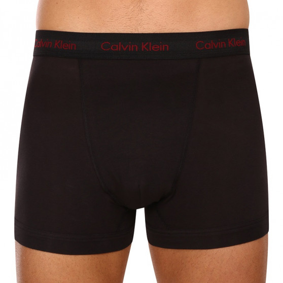 3PACK pánske boxerky Calvin Klein čierne (NB3056A-6G6)