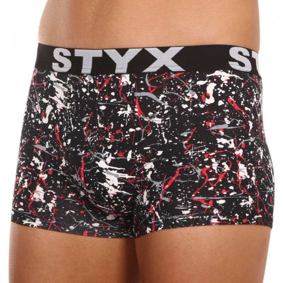 5PACK pánske boxerky Styx art športová guma viacfarebné (G85052535759)