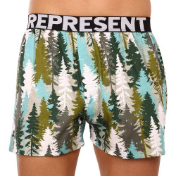 Pánske trenky Represent exclusive Mike forest camo (R2M-BOX-0747)