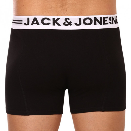 3PACK pánske boxerky Jack and Jones čierne (12081832)