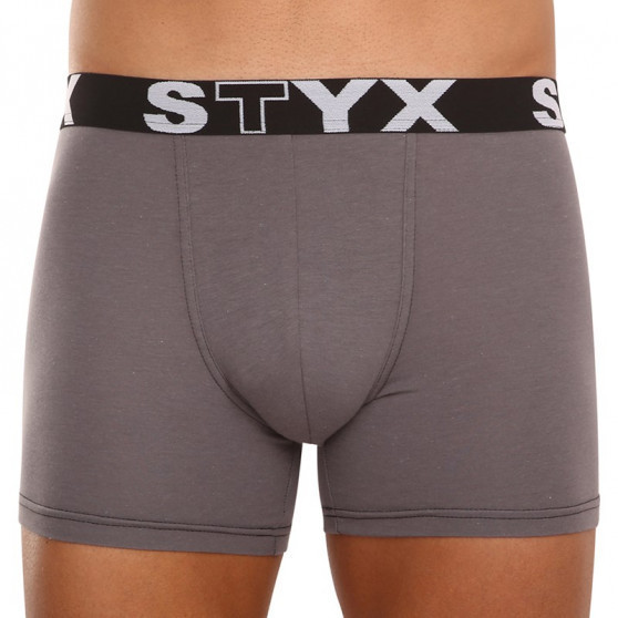 3PACK pánske boxerky Styx long športová guma viacfarebné (U9696863)