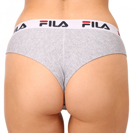Dámske nohavičky brazilky Fila šedé (FU6067-400)