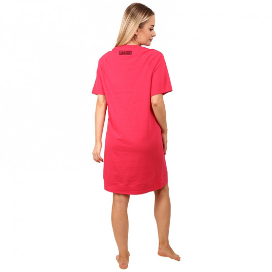 Dámska nočná košeľa Calvin Klein ružová (QS6800E-XI9)