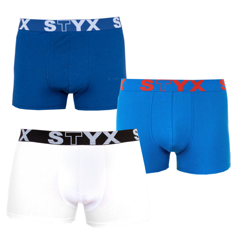 3PACK pánske boxerky Styx športová guma nadrozmer viacfarebné (R9676861) 4XL, trenky.
Boxerky Styx sú skvelou voľbou, ak máte radi pohodlné a kvalitné pánske spodné prádlo.
Boxerky Styx s prívlastkom 