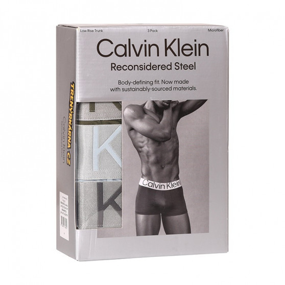 3PACK pánske boxerky Calvin Klein viacfarebné (NB3074A-6HA)