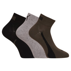3PACK ponožky Puma viacfarebné (100000957 010)