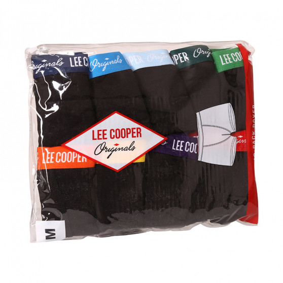 10PACK pánske boxerky Lee Cooper čierne (LCUBOX10P07-1951589)