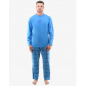 Pánske pyžamo Gino modre (79135-DBMDxG)