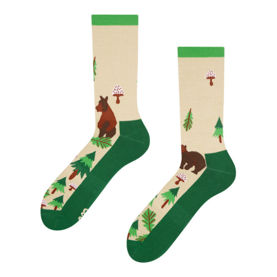 Veselé ponožky Dedoles Lesný medveď (D-U-SC-RSS-C-C-1652)