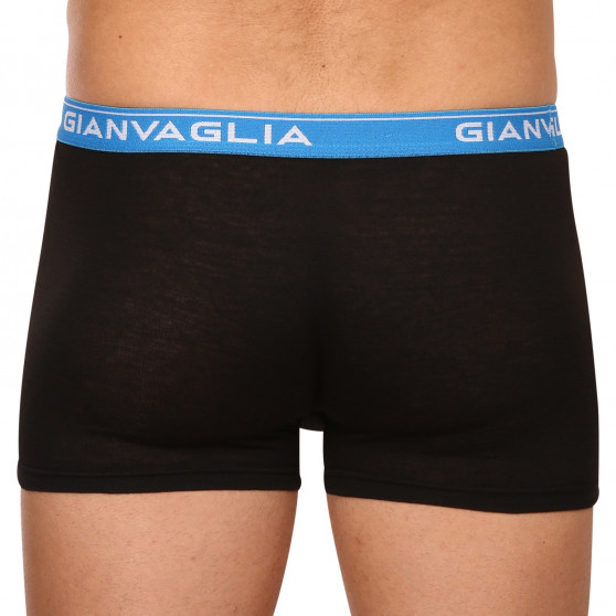 5PACK pánske boxerky Gianvaglia čierne (026)