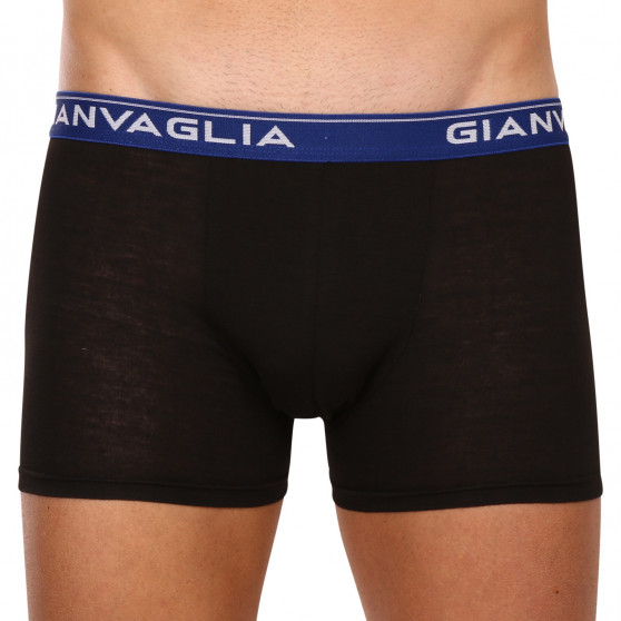 5PACK pánske boxerky Gianvaglia čierne (026)