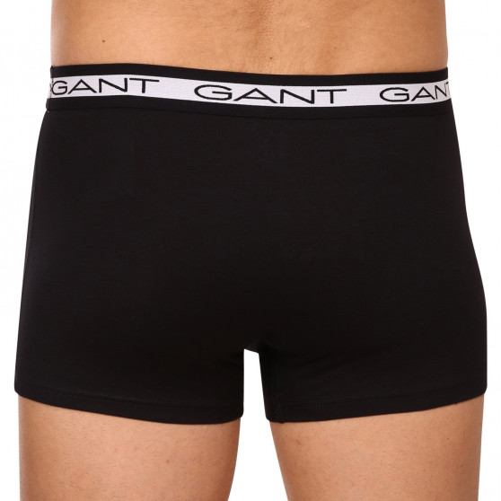 3PACK pánske boxerky Gant čierne (902033153-5)