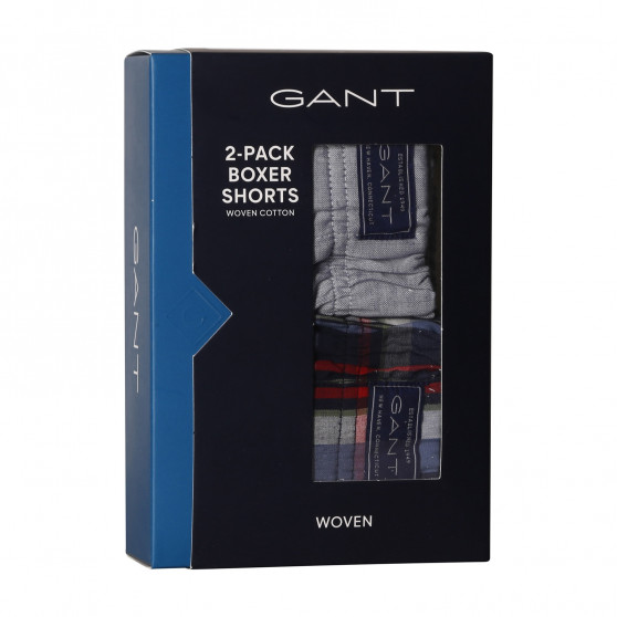 2PACK pánske trenky Gant viacfarebné (902232409-409)