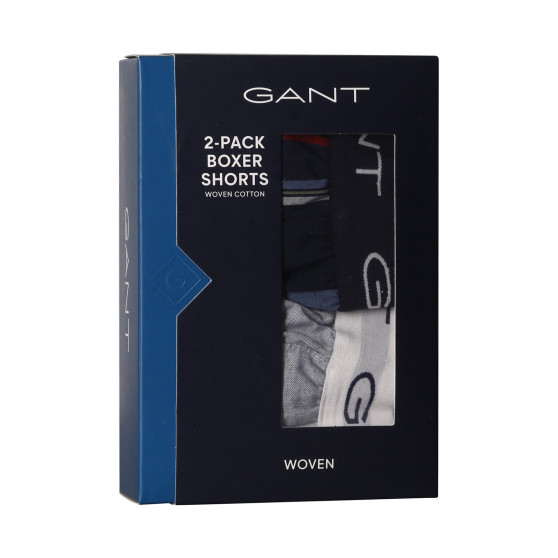 2PACK pánske trenky Gant viacfarebné (902232419-406)