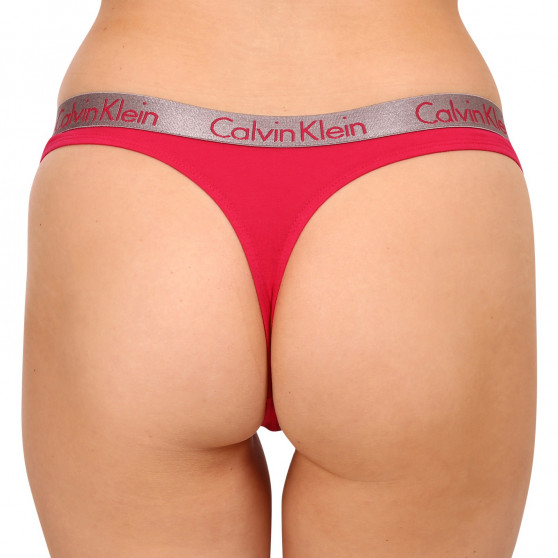 3PACK dámske tangá Calvin Klein viacfarebná (QD3560E-6VS)