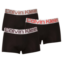 3PACK pánske boxerky Calvin Klein čierne (NB3074A-6J4)