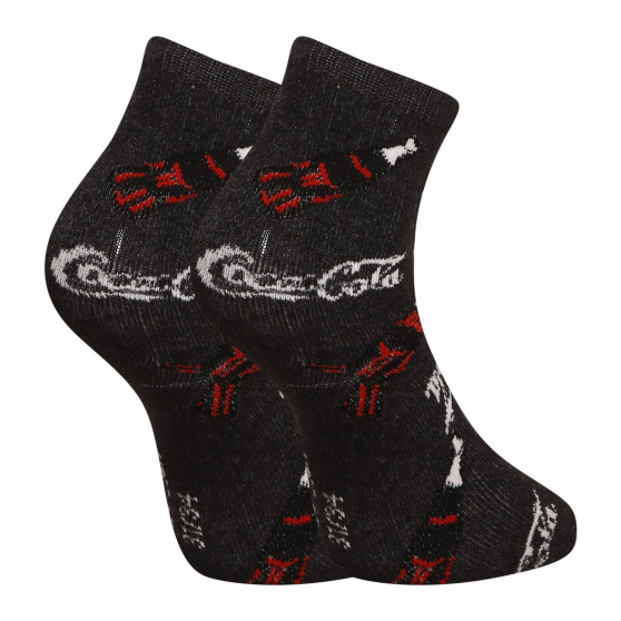 Detské ponožky E plus M Coca Cola sivé (52 34 006 B)